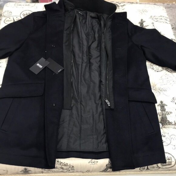 Boss Men's Relaxed-Fit Car Coat - Picture 4 of 8